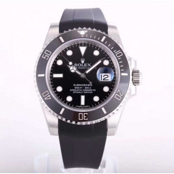 Replica Rolex Submariner Date 116610LN OR Stainless Steel Black Dial Swiss 2836-2