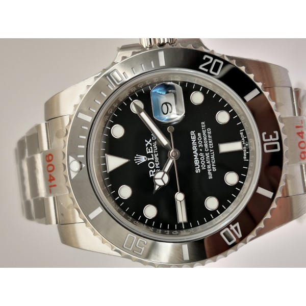 Replica Rolex Submariner Date 116610LN 2018 N V8S Stainless Steel Black Dial Swiss 3135