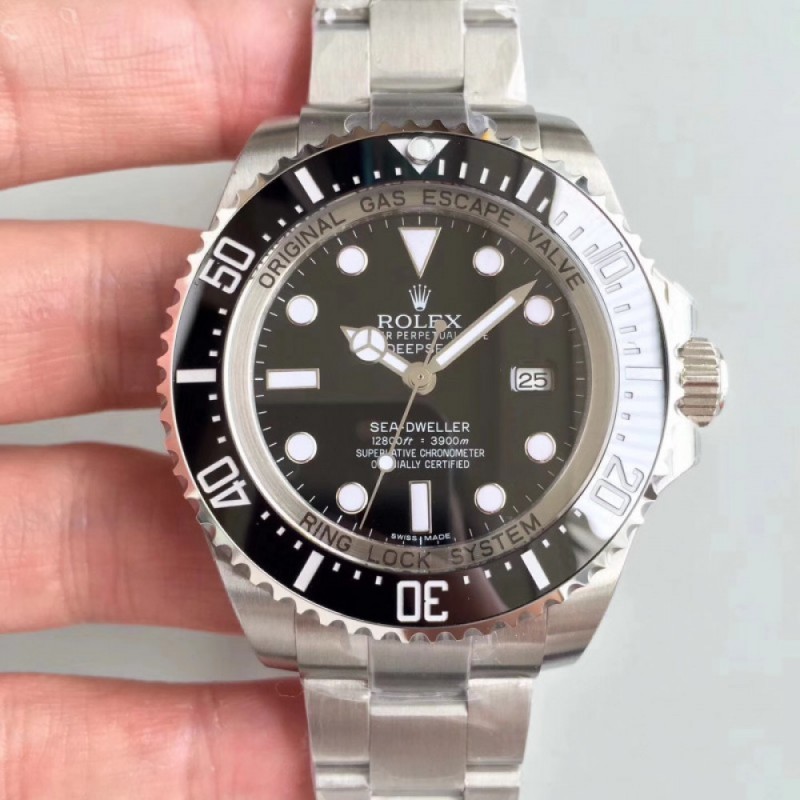 Replica Rolex Sea-Dweller 126600 2018 VR Stainless Steel Black Dial Swiss 2836-2