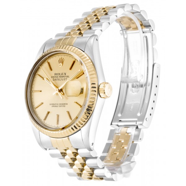 UK Steel & Yellow Gold Rolex Replica Datejust 16013-36 MM