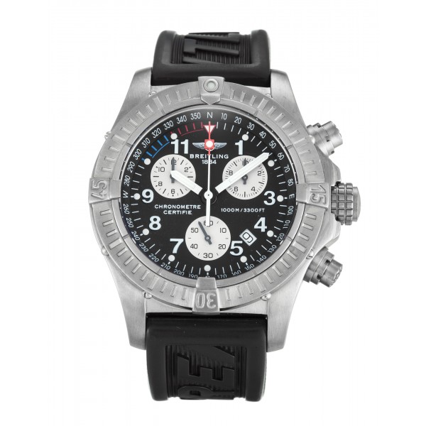 UK Titanium Breitling Replica Chrono Avenger M1 E73360-44 MM