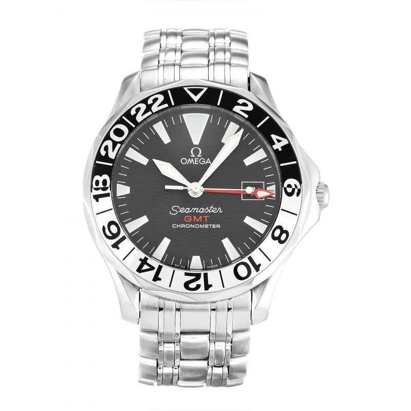 UK Steel Omega Replica Seamaster GMT 2534.50.00-41 MM