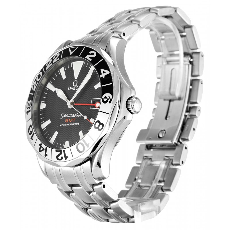 UK Steel Omega Replica Seamaster GMT 2534.50.00-41 MM