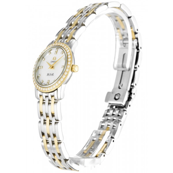  UK Yellow Gold set with DiamondsOmega Replica De Ville Prestige Ladies 4375.75.00-22 MM