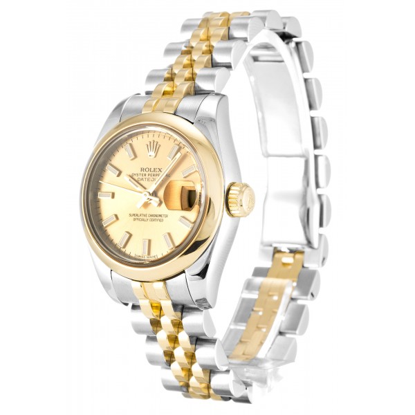 UK Steel & Yellow Gold Rolex Replica Datejust Lady 179163-26 MM