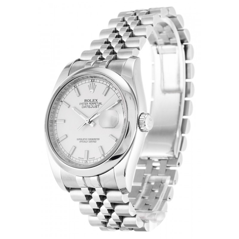 UK Steel Rolex Replica Datejust 116200-36 MM