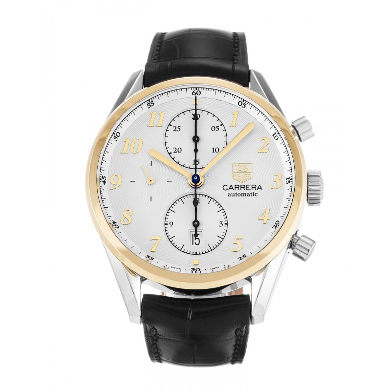 UK Steel & Yellow Gold Tag Heuer Replica Carrera CAS2150.FC6291-41 MM