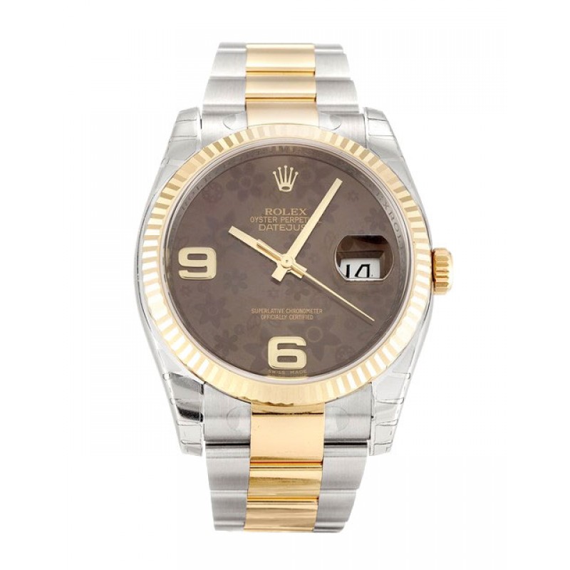 UK Yellow Gold Rolex Replica Datejust 116233-36 MM