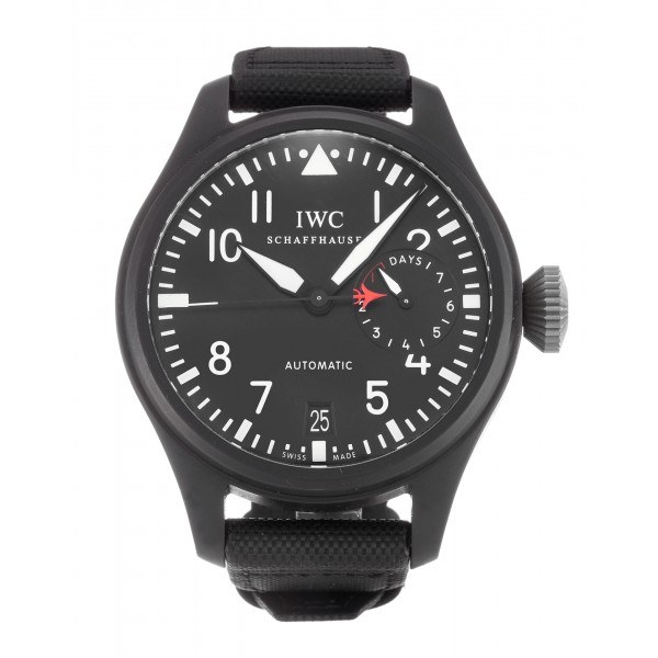 UK Ceramic - Black IWC Replica Big Pilots IW501901-48 MM