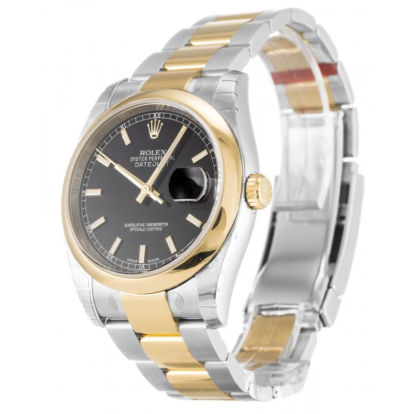 UK Steel & Yellow Gold Rolex Replica Datejust 116203-36 MM