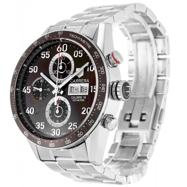 UK Steel Tag Heuer Replica Carrera CV2A12.FC6236-43 MM