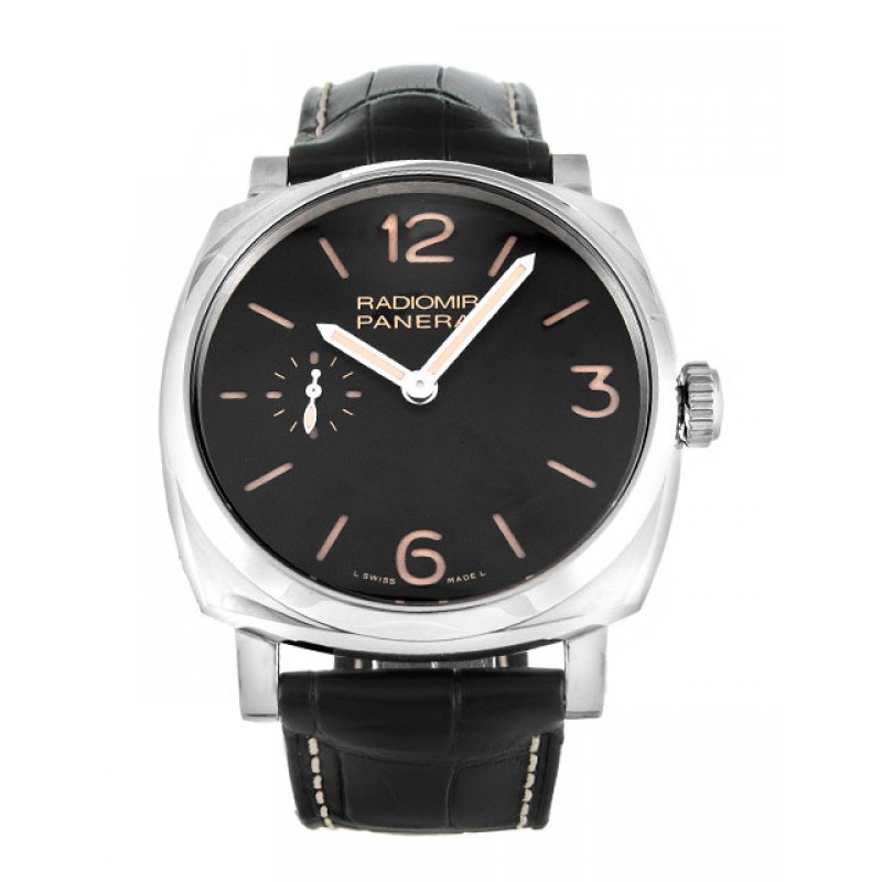 UK Steel  42 MM Replica Panerai  Radiomir Manual PAM00512