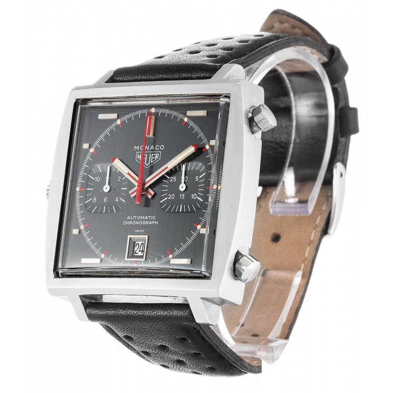 UK Steel Tag Heuer Replica Monaco 1133G-37 MM