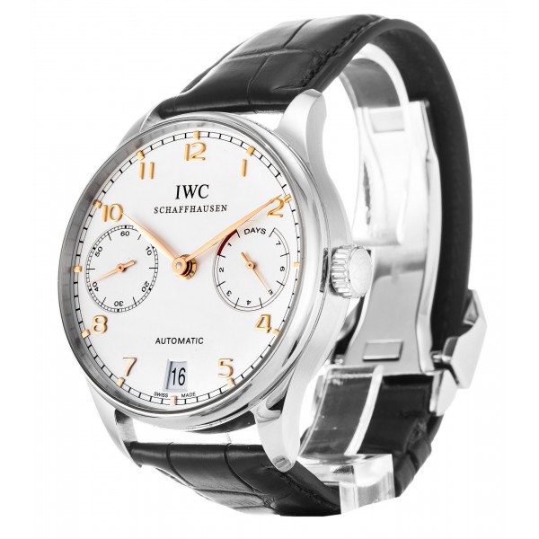 UK Steel IWC Replica Portuguese Automatic IW500114-42.3 MM