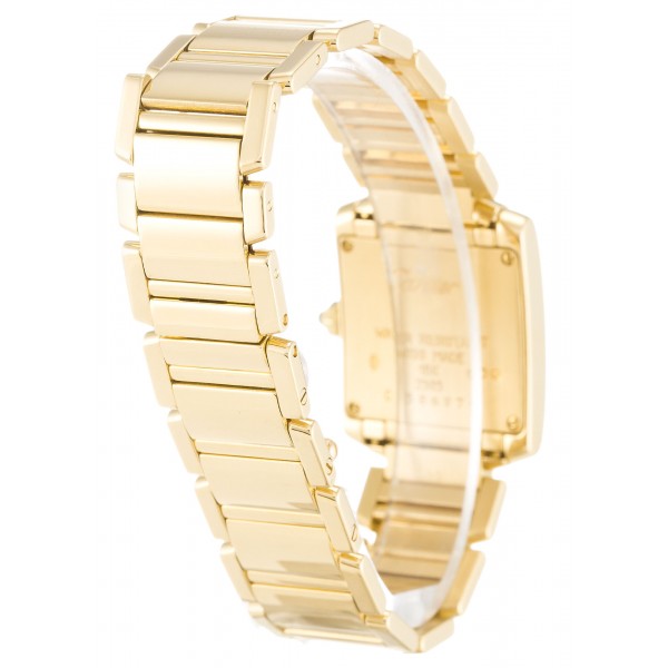 UK Yellow Gold Cartier Replica Tank Francaise W50002N2-19 MM