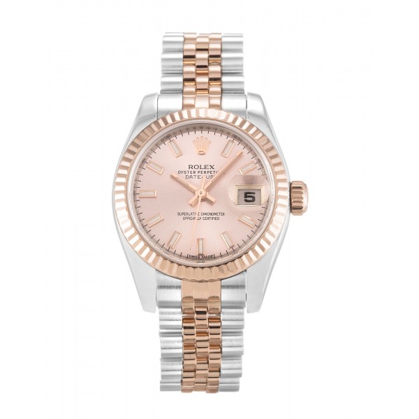 UK Steel & Rose Gold Rolex Replica Datejust Lady 179171-26 MM