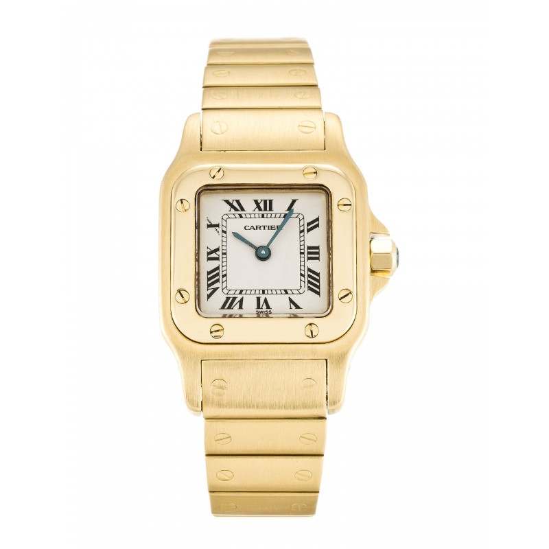 UK Yellow Gold Cartier Replica Santos W20010C5-23 MM