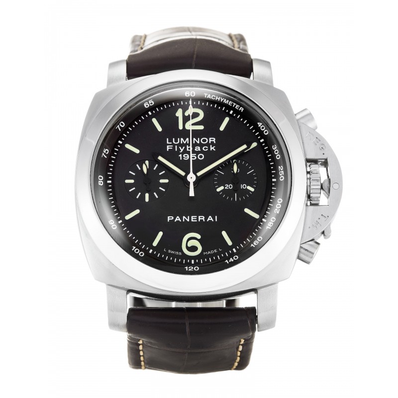 UK Brown Crocodile Replica Panerai Luminor 1950 PAM00212-44 MM