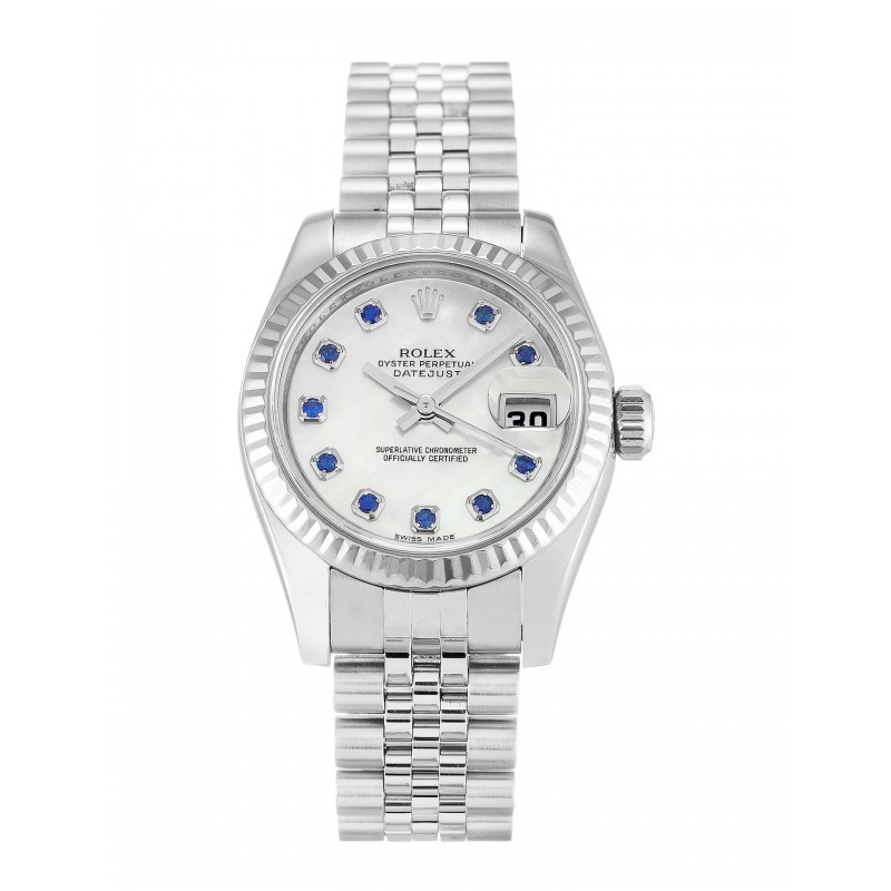 UK White Gold Rolex Replica Datejust Lady 179174-26 MM