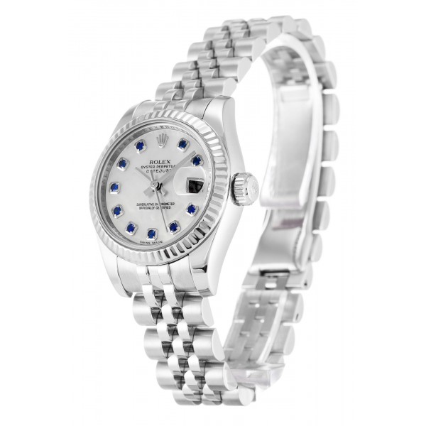 UK White Gold Rolex Replica Datejust Lady 179174-26 MM