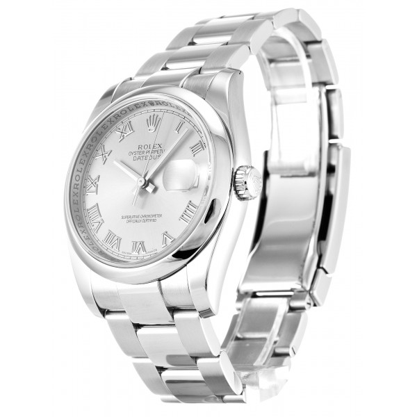 UK Steel UK Steel Rolex Replica Datejust 116200-36 MM