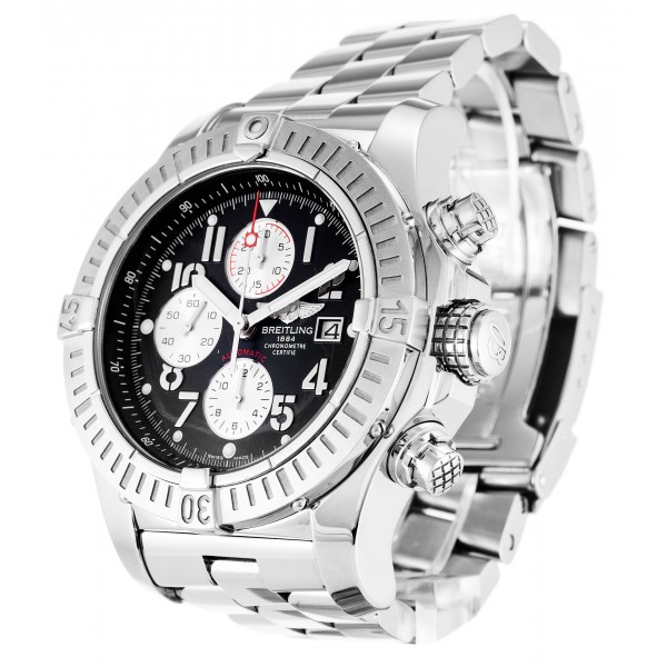 UK Steel Breitling Replica Super Avenger A13370-48.4 MM