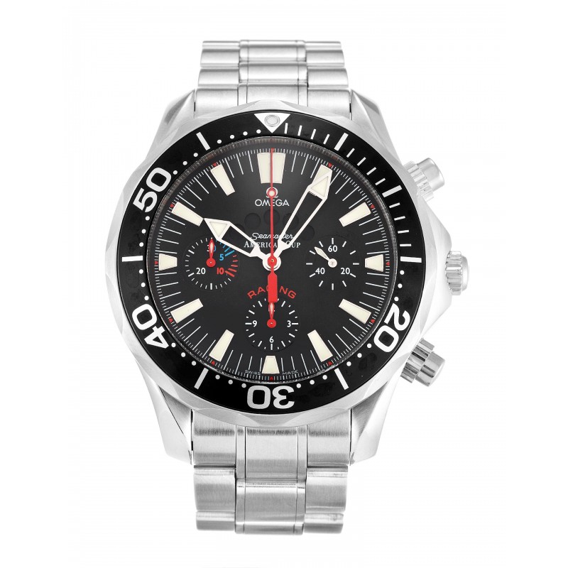 UK Steel Omega Replica Seamaster Americas Cup 2869.50.91-44 MM