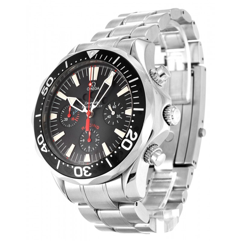 UK Steel Omega Replica Seamaster Americas Cup 2869.50.91-44 MM