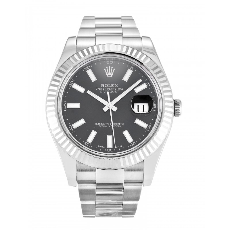 UK Steel Rolex Replica Datejust II 116334-41 MM