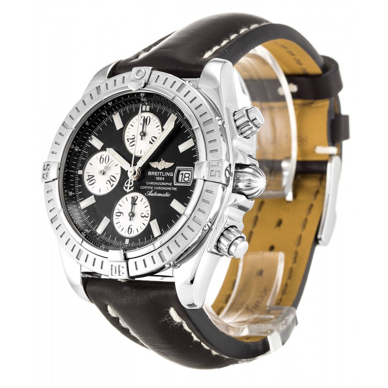 UK Steel Breitling Replica Chronomat Evolution A13356-43.7 MM