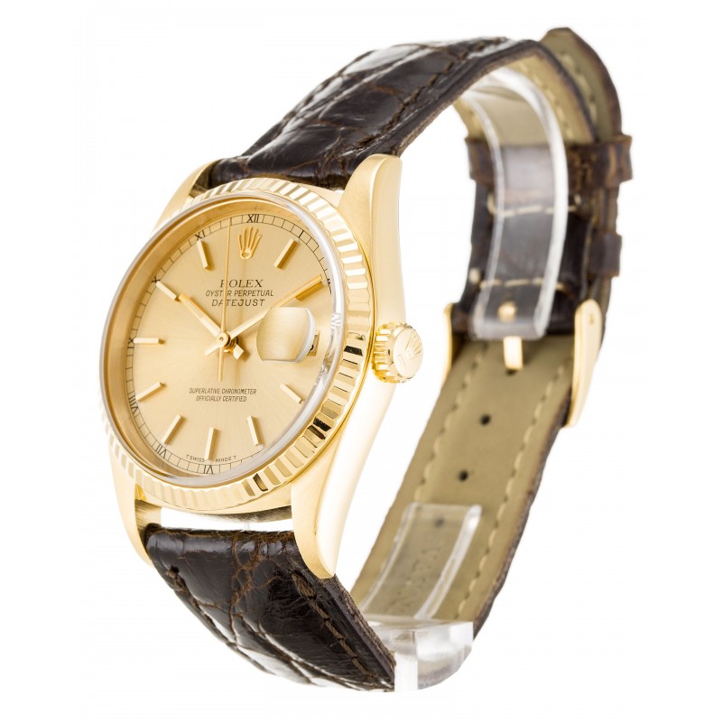 UK Yellow Gold Rolex Replica Datejust 16238-36 MM