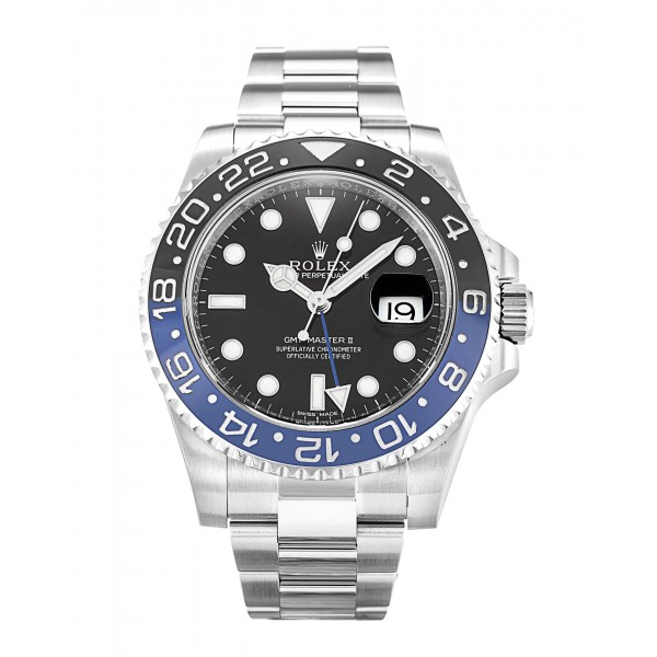 UK Steel Rolex Replica GMT Master II 116710 BLNR-40 MM