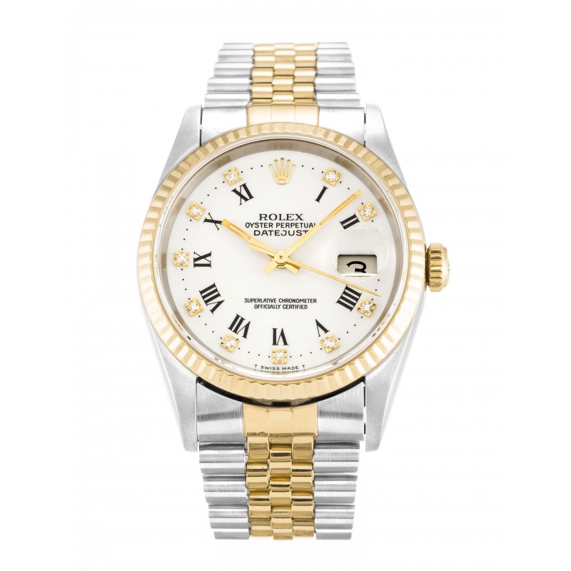 UK Steel & Yellow Gold Rolex Replica Datejust 16233-36 MM