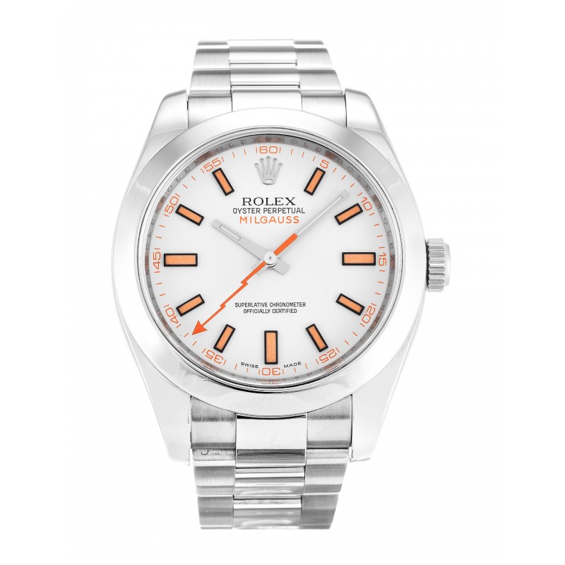 UK Steel Rolex Replica Milgauss 116400-40 MM