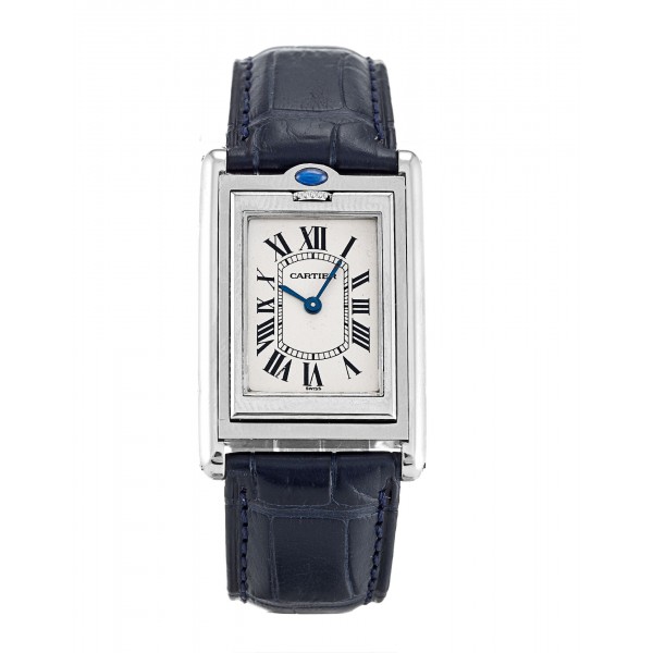 UK Steel Cartier Replica Tank Basculante W1011258-23 MM