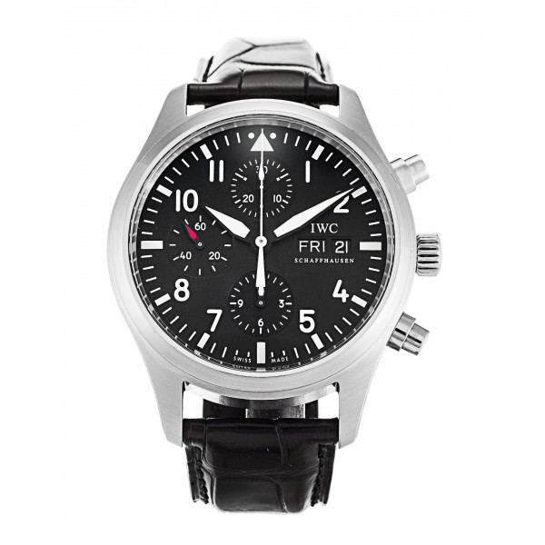 UK Steel IWC Replica Pilots Chrono IW371701-42 MM