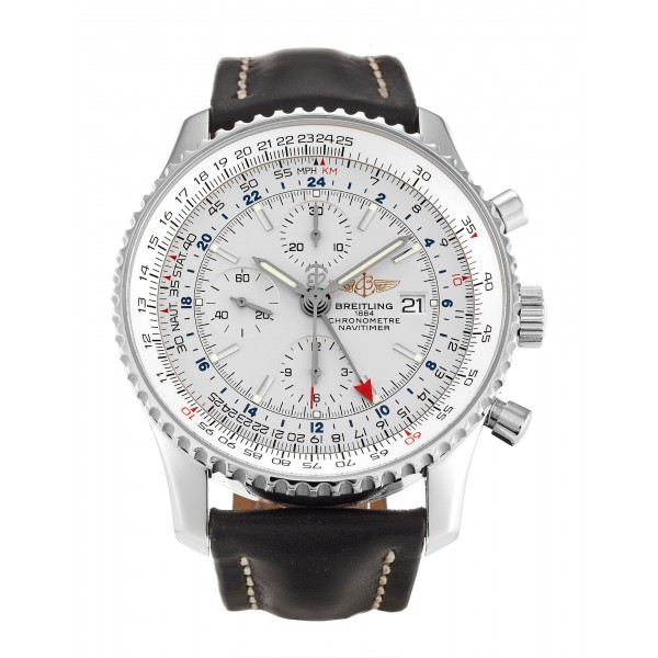 UK Steel Breitling Replica Navitimer World A24322-46 MM