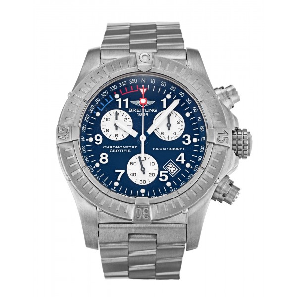 UK Titanium Breitling Replica Chrono Avenger M1 E73360-44 MM