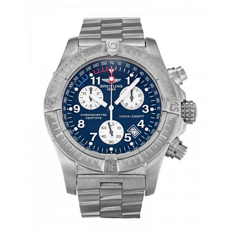 UK Titanium Breitling Replica Chrono Avenger M1 E73360-44 MM