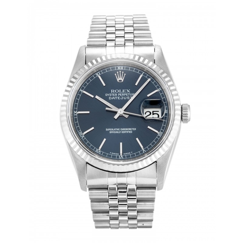 UK Steel & White Gold Rolex Replica Datejust 16234-36 MM