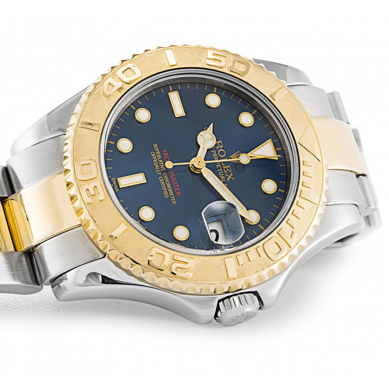 UK Steel & Yellow Gold Rolex Replica Yacht-Master 168623-35 MM