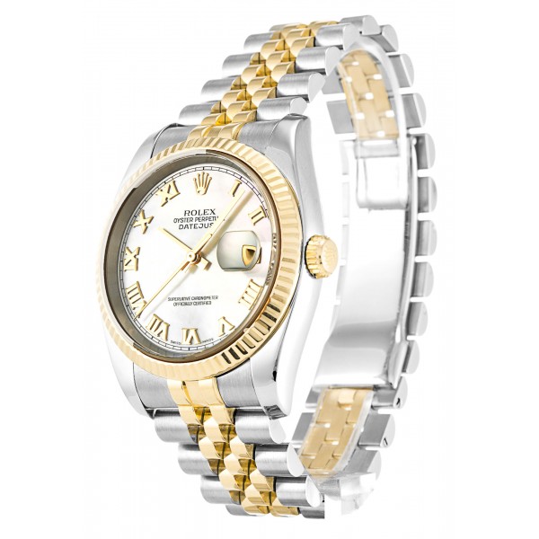 UK Yellow Gold Rolex Replica Datejust 116233-36 MM