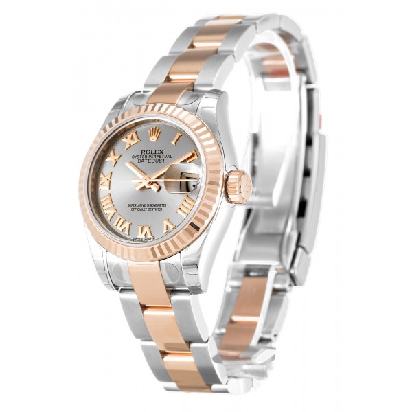 UK Steel & Rose Gold Rolex Replica Datejust Lady 179171-26 MM