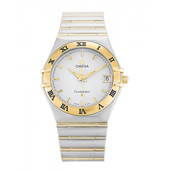 UK Steel & Yellow Gold Omega Replica Constellation 1212.30.00-33.5 MM