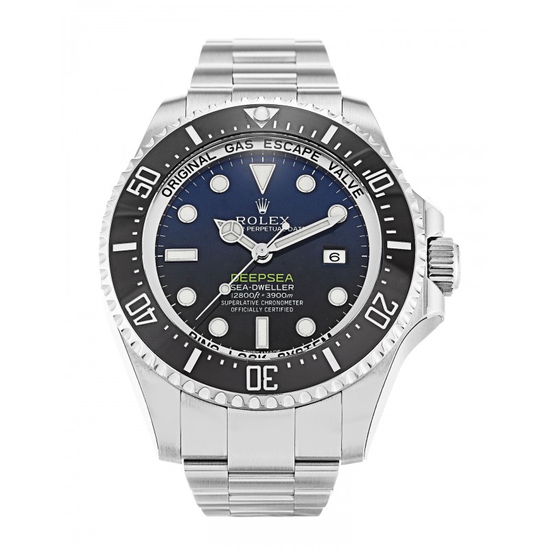 UK Steel Rolex Replica Deepsea 116660 - D-Blue-44 MM