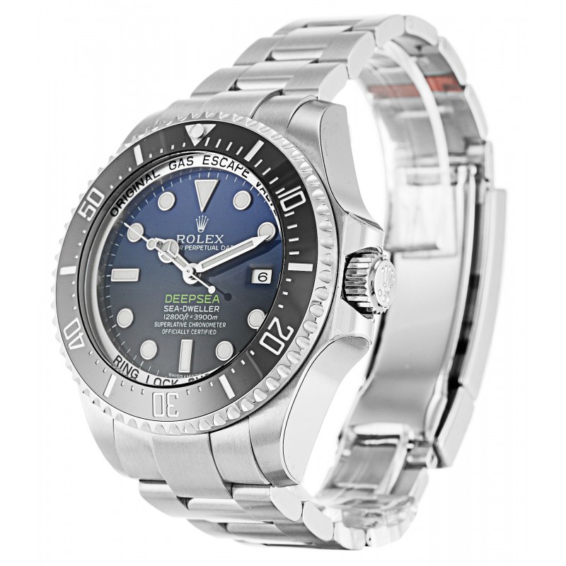 UK Steel Rolex Replica Deepsea 116660 - D-Blue-44 MM