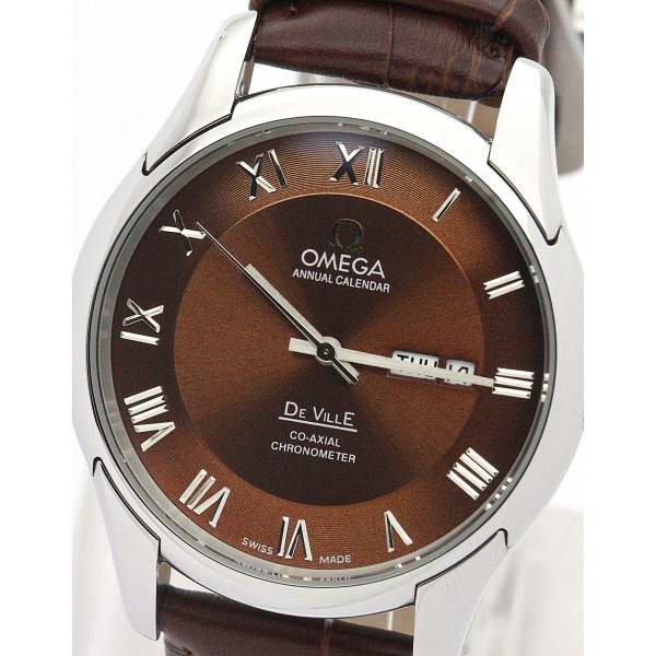 UK Steel Omega Replica De Ville Hour Vision-41 MM