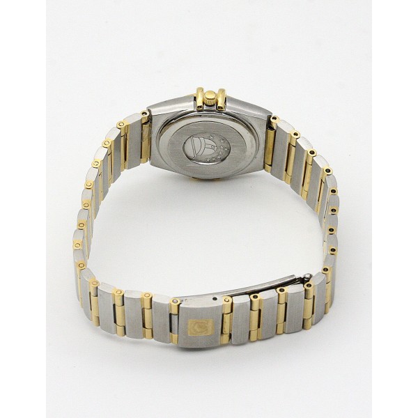 UK Steel & Yellow Gold set with Diamonds Omega Replica My Choice Mini 1365.75.00-22.5 MM