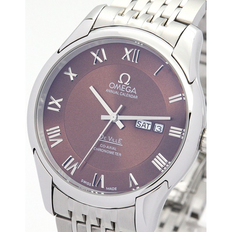 UK Steel Omega Replica De Ville Hour Vision-41 MM