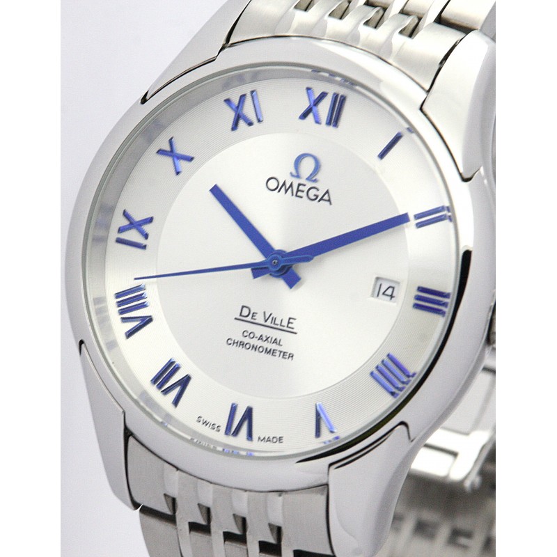 UK Steel Omega Replica De Ville Hour Vision-41 MM